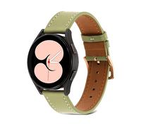 Wigento Samsung Galaxy Watch 6/5/4 40 44 mm/Watch 5 Pro 45 mm/Watch 6/4 Classic 43 47 mm/42 46 mm, cinturino di ricambio in pelle sintetica liscia