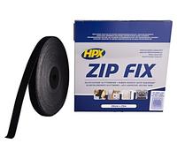 Cinturino Z2025L: velcro W: 20 mm L: 25 m D: 2,1 mm gomma sintetica nera HPX
