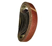 Cinturón de lijado, 10 pezzi 30 * 533 mm nastro abrasivo grana 40-600 levigatrice smerigliatrice cintura for trapano rettifica lucidatura utensili elettrici accessori carta vetrata(800)