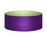 Cinturón Running - Porta Móvil, Riñonera Deportiva | Impermeabile Elástica, Doble Bolsa Antideslizante, Accesorio Correr, Cinturón Bicolor Fitness, Viola L, vedi descrizione, Vedi descrizione