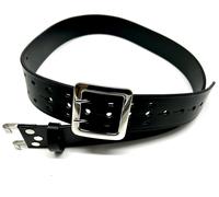 Cinturone Vega cuoio 2 fori 1V56 per guardia giurata