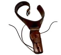 Cinturone Vega cuoio western cowboy 1CA52 per revolver singola azione da sei p