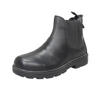 Cinzia Soft Chelsea Boots In Pelle Nero - Donna Scarpe Stivaletti Classici