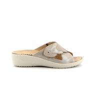 Cinzia Soft Ciabatta Platino 36