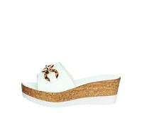 Cinzia Soft - Ciabatte Con Zeppa Bianco art.IAF53457 BIANCO 39