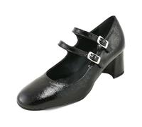 Cinzia Soft IC9117 003 - Décolleté Mary Jane con Tacco in Naplak Nero 37