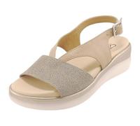 Cinzia Soft IO20624 001 - Sandali Con plantare estraibile in Pelle Beige 39