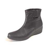 Cinzia Soft IR9078 Stivaletti Donna Linea Comoda Nero E Testa di Moro