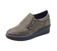 Cinzia Soft IV122444 Visone Sneakers Confort per Donna in Pelle con Lampo (Taglia 36)