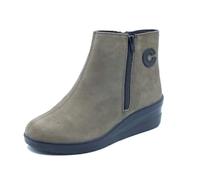 Cinzia Soft IV13898 Visone Tronchetti per Donna in Nabuk con Lampo (Taglia 35)