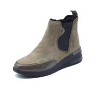 Cinzia Soft IV420285 Visone Tronchetti per Donna in Nabuk con Lampo Laterale (Taglia 39)