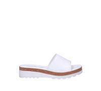 CINZIA SOFT Sabot Donna in Pelle IAF2448-811 001 Bianco (38 EU)
