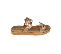 Cinzia Soft Sandali Comodi Aperti 2 Fasce It1022, Taupe, 39