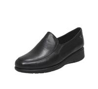 Cinzia Soft Slip On In Pelle Con Zeppetta Nero - Donna Scarpe Slip On