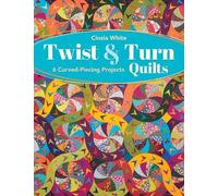 Cinzia White Twist & Turn Quilts (Tascabile)