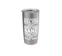 Ciò che non ti uccide ti rende più forte Marching Band Bicchiere termico in acciaio inox doppia parete