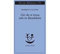 Ciò che si trova solo in Baudelaire – Adelphi Distillery