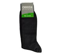 Ciocca Calza calzino basso uomo cotone filo di scozia articolo 881/1, GRI Grigio, TAGLIA 12-12mezzo-PIEDE 44/45