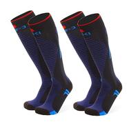 Ciocca Calze Lunghe da Sci e Trekking Unisex Compressione 3D | Made in Italy | Pacco da 1 o 2 Paia | Calzini Tecnici Sport Outdoor [CSKI_077_IV_2]