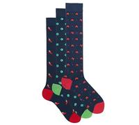 Ciocca Calze Uomo Lunghe Fantasia Caldo Cotone Morbide e Confortevoli - Confezione 3/6 Paia Autunno Inverno [BOXCW3_LUK1_11_1]