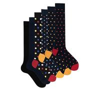 Ciocca Calze Uomo Lunghe Fantasia Caldo Cotone Morbide e Confortevoli - Confezione 3/6 Paia Autunno Inverno [BOXCW6_POI3_11_1]