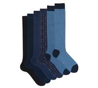 Ciocca Calze Uomo Lunghe Fantasia Caldo Cotone Morbide e Confortevoli - Confezione 3/6 Paia Autunno Inverno [BOXCW6_CLS1_11_1]