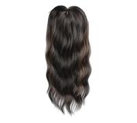 Ciocca Di Capelli Ricci Parrucca Naturale Con Clip Invisibili Resistente Al