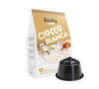 CIOCCOBIANCA compatibili NESCAFE' DOLCE GUSTO capsule Dolce Vita