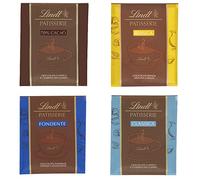 Cioccolata Calda Lindt Patisserie Espositore Classica - Fondente - Extra 70% - Bianca