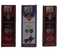 Cioccolata di modica aromatizzata alla cannella con 75% di cacao