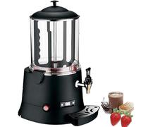 Cioccolatiera commerciale, erogatrice di cioccolata calda elettrica da 5 l/10 l, display a LED, termostato regolabile 30-90 °C, scalda bevande calde di grande capacità, per case, hotel e ristoranti.