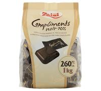 CIOCCOLATINI COMPLIMENTS NOIR 70% CACAO 1KG ZAINI