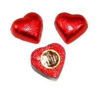 Cioccolatini Cuori Rossi Gianduia La Suissa Kg 1 - Praline di Cioccolato al Latte Ripieni di Morbida Crema Gianduia - Senza Glutine