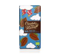 Cioccolatini dal Cielo - Cioccolato fondente biologico Perù 80%, 100g