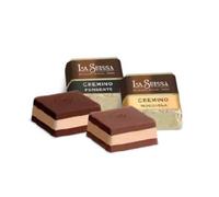 Cioccolatini La Suissa Cremino Assortito Nocciola e Fondente Busta da 1 Kg