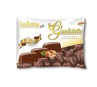 Cioccolatini La Suissa Gianduiotti Dark Cioccolato Fondenti Busta da 1 Kg Cioccolata