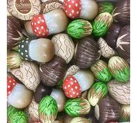 Cioccolatini Sapori del Bosco La Suissa Kg 1 - Praline assortite di Cioccolato al Latte e Fondente ripiene nei gusti Nocciola, Noce e Castagna - senza glutine