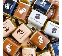 Cioccolatini Senza Glutine Gran Bontà La Suissa - Praline assoretite al latte ripiene Cacao, Nocciola, Caffè e Cappuccino - Kg 1