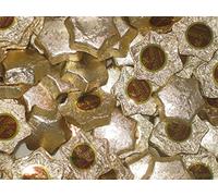 Cioccolatini Stelle Dorate La Suissa Kg 1 - Praline di Cioccolato al Latte Ripiene di Morbida Crema Gianduia - Senza Glutine