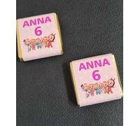 cioccolatino novi personalizzato con nome e numero per festa a tema Cry Babies
