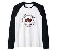 Cioccolato addict dal 2006 - L'orgoglio dei golosi Maglia con Maniche Raglan