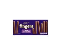 Cioccolato al latte Cadbury Fingers 114g x 12