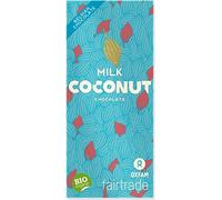 Cioccolato al latte con scaglie di cocco FAIR TRADE BIO 100 g - OXFAM