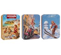 Cioccolato al latte, confezione da 3 - 50 g ciascuno, cioccolato gourmet ispirato alle iconiche regioni portoghesi "Algarve", "Lisboa" e "Serra da Estrela" - Prodotto dal Portogallo