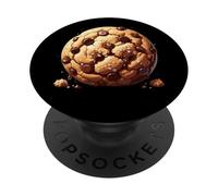 Cioccolato Chip Cookie Bakery Biscotto Pasticceria Cibo Costume PopSockets PopGrip Adesivo
