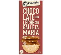 Cioccolato con latte e biscotto Maria 125 g - Il Clavileño
