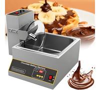 Cioccolato del controsoffitto che tempra macchina con il miscelatore ed il distributore per le applicazioni