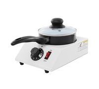 Cioccolato Elettrico Sminuzzatore Cioccolato Temperatrice con Coperchio, Macchina Pralinatrice Termostato 30-85°C per Cioccolato, Burro, Formaggio