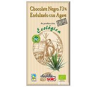 Cioccolato fondente 73% con agave 100 g (Cacao - Rosmarino)