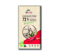 Cioccolato fondente 73% con peperoncino 100 g (Cacao)